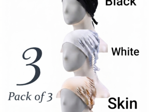 Hairbun Cover Cap Pack of 3